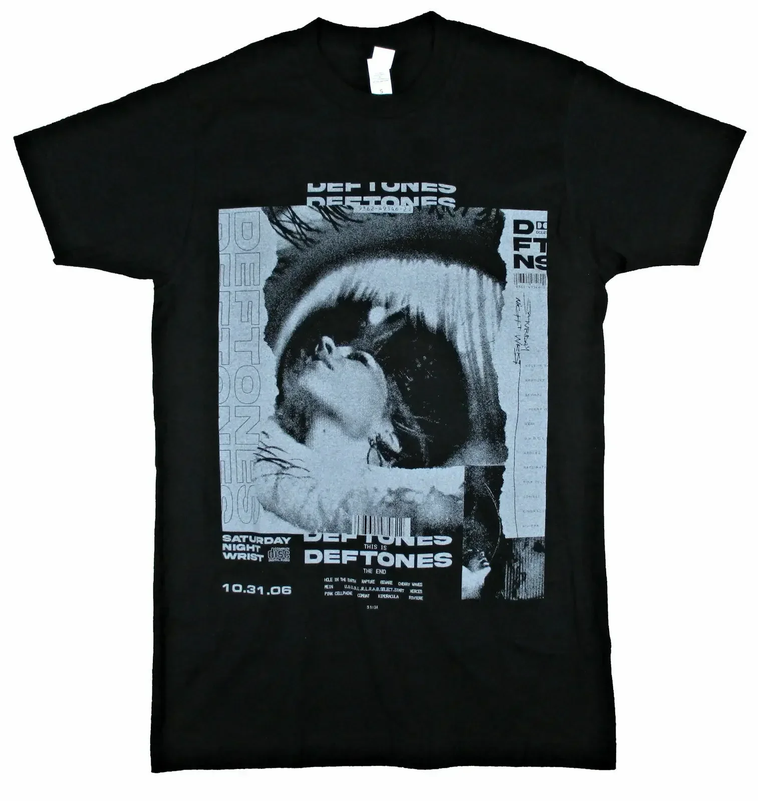 Deftones Barcode Black T-Shirt NEW 2024 High quality Brand T shirt Casual Printed 100% Cotton
Deftones Barcode Black T-Shirt NEW 2024 High quality Brand T shirt Casual Printed 100% Cotton