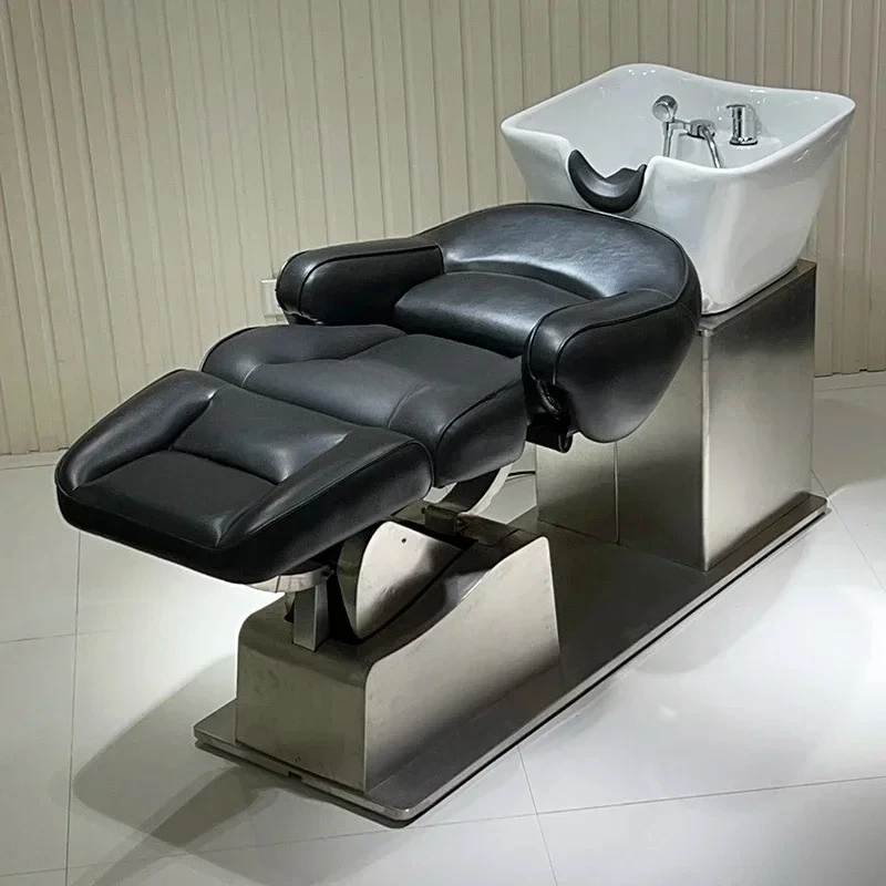New Arrivals Electric Shampoo Chair Lying Half Flushing Bed Barber Shop for Hair Beauty Ceramic Basin Hair Washing R
New Arrivals Electric Shampoo Chair Lying Half Flushing Bed Barber Shop for Hair Beauty Ceramic Basin Hair Washing R