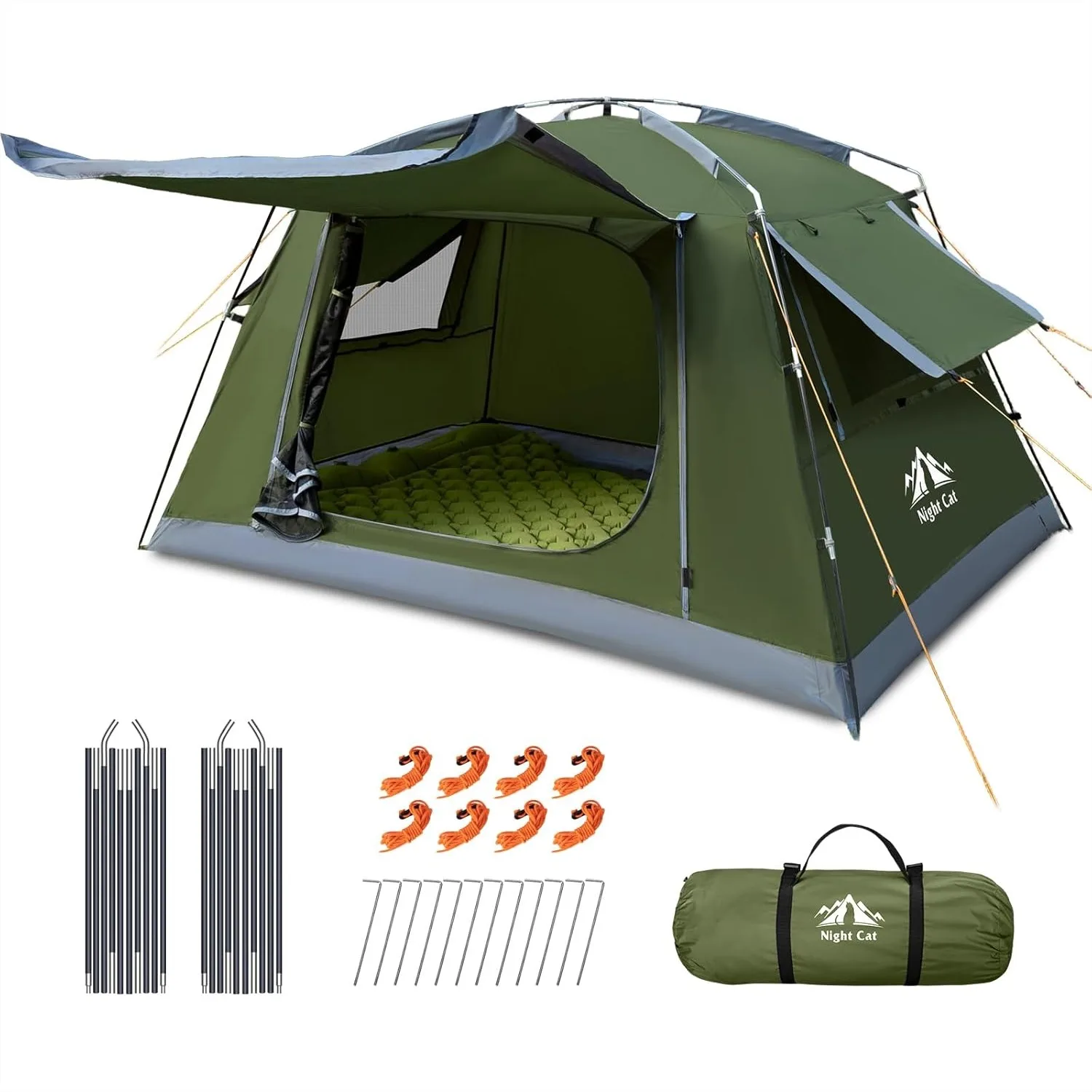 Backpacking Tent for Camping 1-2 Person Waterproof Hiking Tent Quick Setup Lightweight Portable for Outdoor Festivals
Backpacking Tent for Camping 1-2 Person Waterproof Hiking Tent Quick Setup Lightweight Portable for Outdoor Festivals