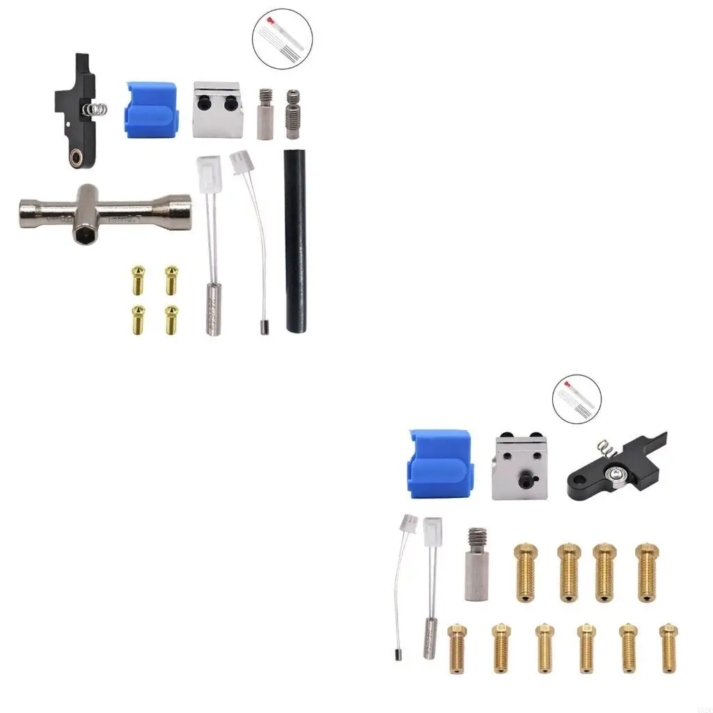 462E Extruder Thermistor Heating Pipe Collection Silicone for X1 Printer