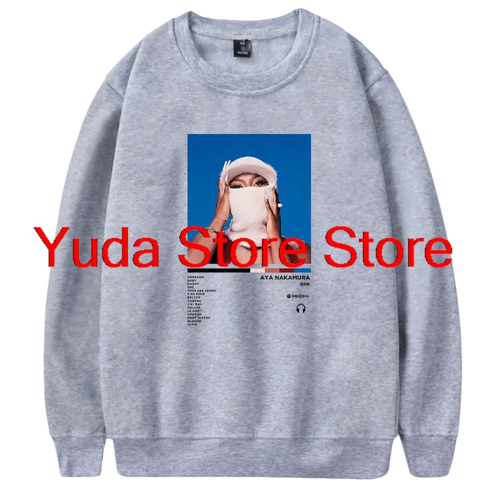 Aya Nakamura Merch, пуловер с круглым вырезом и круглым вырезом, Повседневная Толстовка с длинным рукавом для мужчин и женщин
Aya Nakamura Merch, пуловер с круглым вырезом и круглым вырезом, Повседневная Толстовка с длинным рукавом для мужчин и женщин