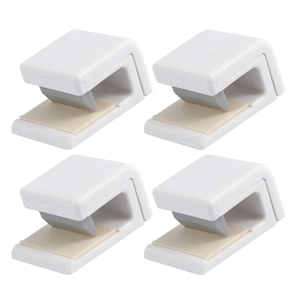4 Pcs Traceless Hook Clip Toothpaste Wall Holder Shower Organizer Japanese-style White
4 Pcs Traceless Hook Clip Toothpaste Wall Holder Shower Organizer Japanese-style White