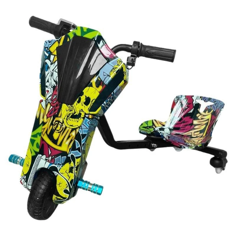 Electric three-wheel drift car go-kart remote control timed tail flick car
Electric three-wheel drift car go-kart remote control timed tail flick car