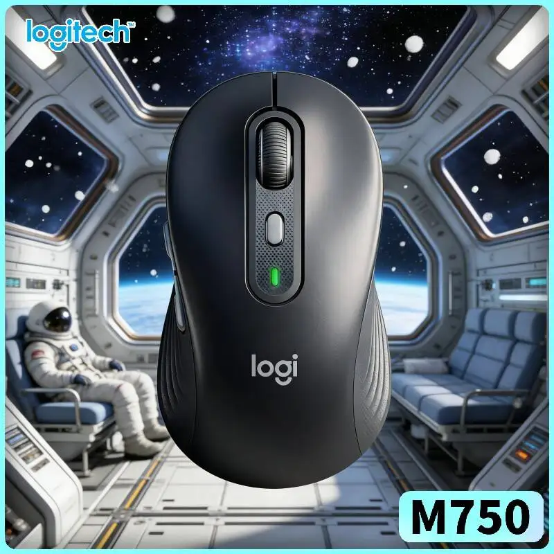 Беспроводная мышь Logitech M750 Silent - мягкие накладки на кнопках, синхронизация с 3 устройствами, 4000 DPI, 20 месяцев автономной работы, из переработанного пластика, помощник для ежедневной работы
Беспроводная мышь Logitech M750 Silent - мягкие накладки на кнопках, синхронизация с 3 устройствами, 4000 DPI, 20 месяцев автономной работы, из переработанного пластика, помощник для ежедневной работы
