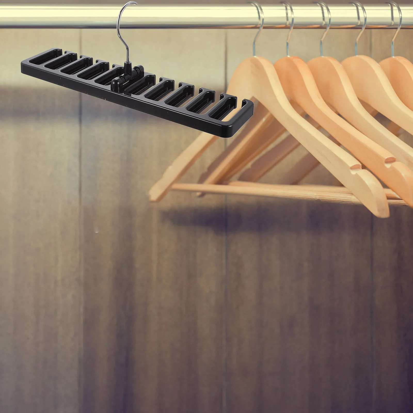 2pcs Belt Hanger Closet Organizer Tie Scarf Storage Rack Plastic Space Saving For Bedroom Dormitory Hotel
2pcs Belt Hanger Closet Organizer Tie Scarf Storage Rack Plastic Space Saving For Bedroom Dormitory Hotel