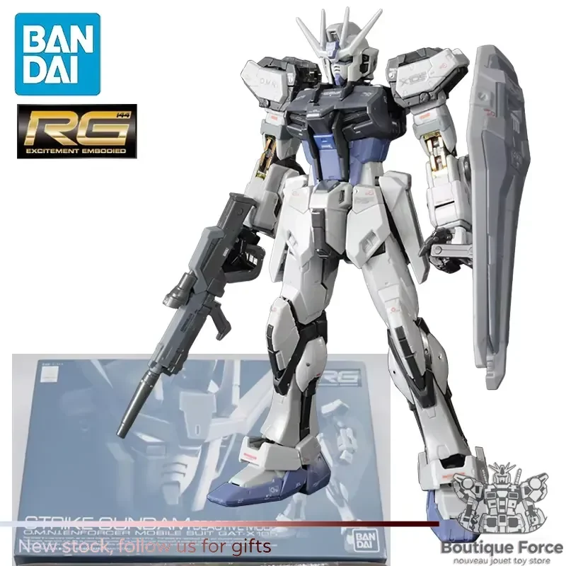 BANDAI PB LIMITED RG 1/144 GAT-105 STRIKE GUNDAM DEACTIVE MODE Anime Model Kit Assembly Toy Gundam Collection Robot Figure
BANDAI PB LIMITED RG 1/144 GAT-105 STRIKE GUNDAM DEACTIVE MODE Anime Model Kit Assembly Toy Gundam Collection Robot Figure