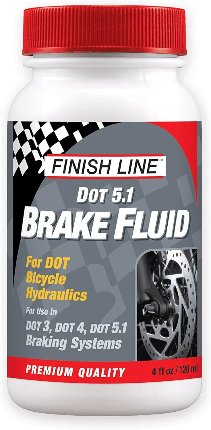 Premium DOT 5.1 Bicycle Brake Fluid – Low Viscosity for Smooth Lever Response, 4oz
Premium DOT 5.1 Bicycle Brake Fluid – Low Viscosity for Smooth Lever Response, 4oz