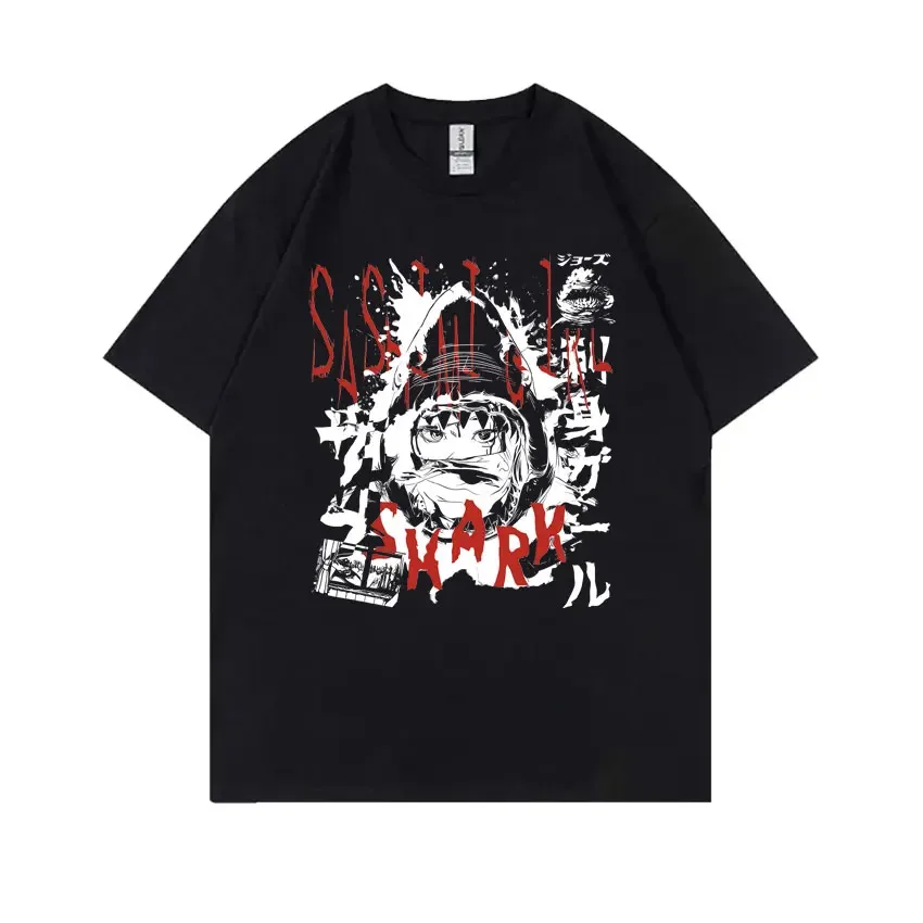 Japanese manga Shark Girl Print Summer T-shirt Heavy Shoulder fashion trend Casual 100% cotton round neck short sleeve T-shirt
Japanese manga Shark Girl Print Summer T-shirt Heavy Shoulder fashion trend Casual 100% cotton round neck short sleeve T-shirt