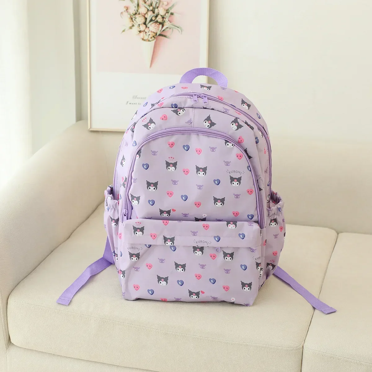 Sanrio hello kitty handbag Cute Student Schoolbag Casual Boy Girl Travel Backpack kuromi Large Capacity Shoulder Bag
Sanrio hello kitty handbag Cute Student Schoolbag Casual Boy Girl Travel Backpack kuromi Large Capacity Shoulder Bag