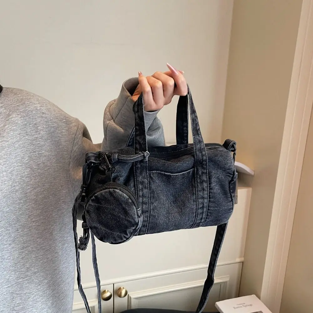 Fashion American Style Denim Handbag Adjustable Strap Retro Casual Tote Bag Harajuku Zipper Denim Shoulder Bag Lady
Fashion American Style Denim Handbag Adjustable Strap Retro Casual Tote Bag Harajuku Zipper Denim Shoulder Bag Lady