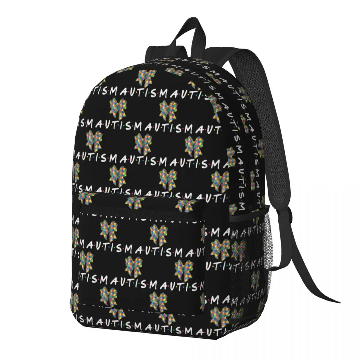 Autism Awareness Neurodiversity Support Backpack Daypack Large Capacity Children BookBag School Bag Shoulder Bags for Men Women
Autism Awareness Neurodiversity Support Backpack Daypack Large Capacity Children BookBag School Bag Shoulder Bags for Men Women