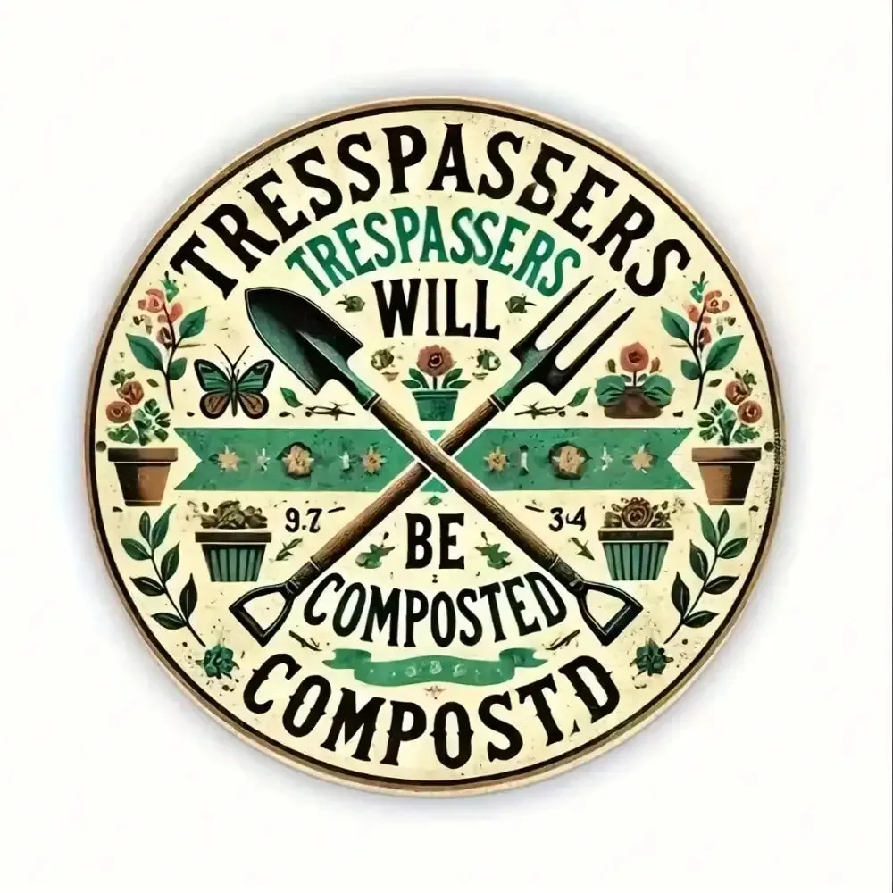 EternalAura Farmhouse Decor Wall Sign 8x8 Inch Vintage Aluminum Rustic Metal Outdoor Weatherproof Garden Art "Trespassers Will B
EternalAura Farmhouse Decor Wall Sign 8x8 Inch Vintage Aluminum Rustic Metal Outdoor Weatherproof Garden Art "Trespassers Will B
