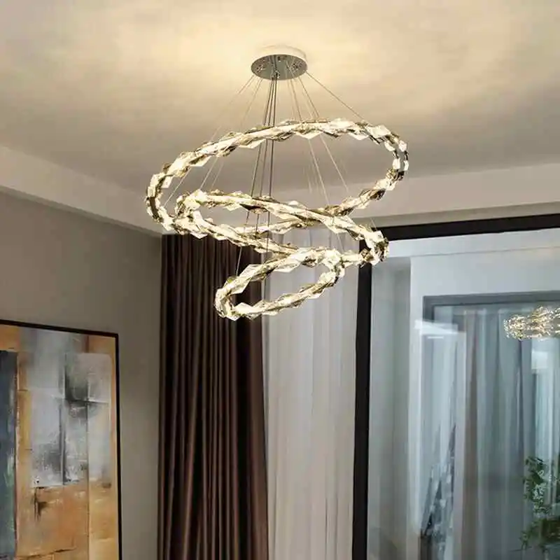 Modern Minimalist LED Circular 2025 New Light Luxury Crystal Chandelier for Living Room, Bedroom, Dining Room Lighting Fixtures
Modern Minimalist LED Circular 2025 New Light Luxury Crystal Chandelier for Living Room, Bedroom, Dining Room Lighting Fixtures