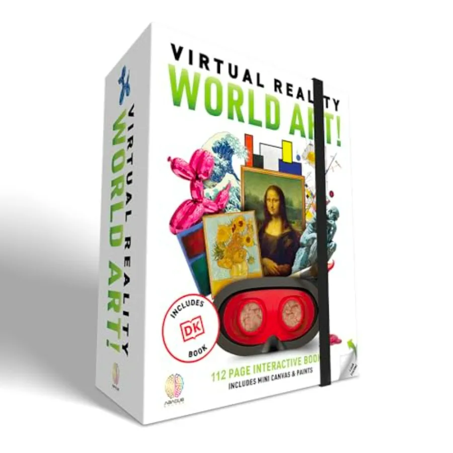 Интерактивная VR-книга «Иллюстрированное искусство виртуальной реальности» и набор для STEM-обучения для детей от 8 лет и старше
Интерактивная VR-книга «Иллюстрированное искусство виртуальной реальности» и набор для STEM-обучения для детей от 8 лет и старше