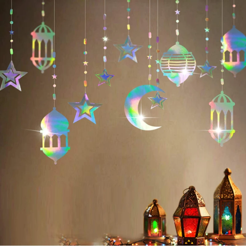 1 Набор ИД Мубарак Радужный цвет баннер украшение подвесная звезда луна лампа гирлянды Рамадан Kareem для домашнего декора мусульманвечерние НКА 2023
1 Набор ИД Мубарак Радужный цвет баннер украшение подвесная звезда луна лампа гирлянды Рамадан Kareem для домашнего декора мусульманвечерние НКА 2023