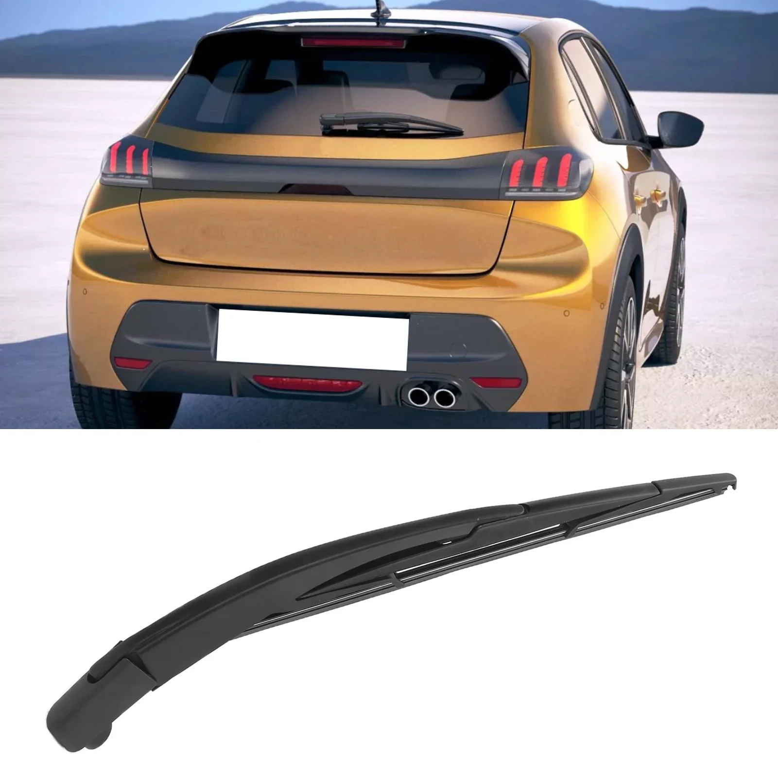 Car Rear Wiper Arm Blade Kit Plastic Waterproof Dustproof Replacement For Peugeot 208 2014-2017
Car Rear Wiper Arm Blade Kit Plastic Waterproof Dustproof Replacement For Peugeot 208 2014-2017