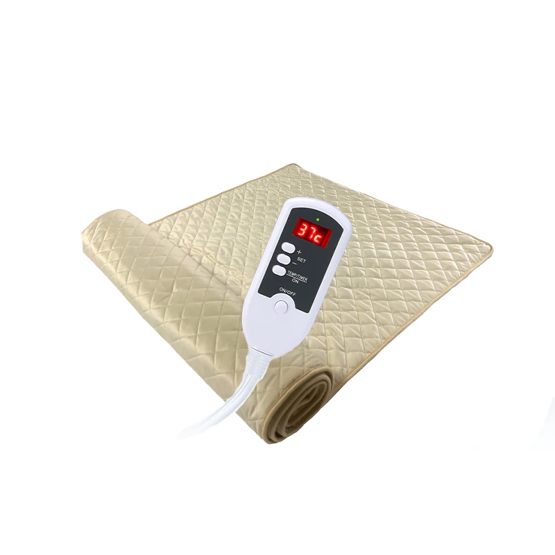Cream-colored Far Infrared Heating Electric Blanket Bed Warmer Electric Heated Blanket Throw with Timer
Cream-colored Far Infrared Heating Electric Blanket Bed Warmer Electric Heated Blanket Throw with Timer