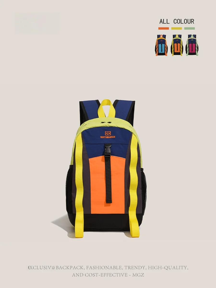 Lightweight Outdoor Climbing Bag MGZ New Dopaamine Color Collision Women's Korean Version INS Style Travel Commuting Backpack
Lightweight Outdoor Climbing Bag MGZ New Dopaamine Color Collision Women's Korean Version INS Style Travel Commuting Backpack