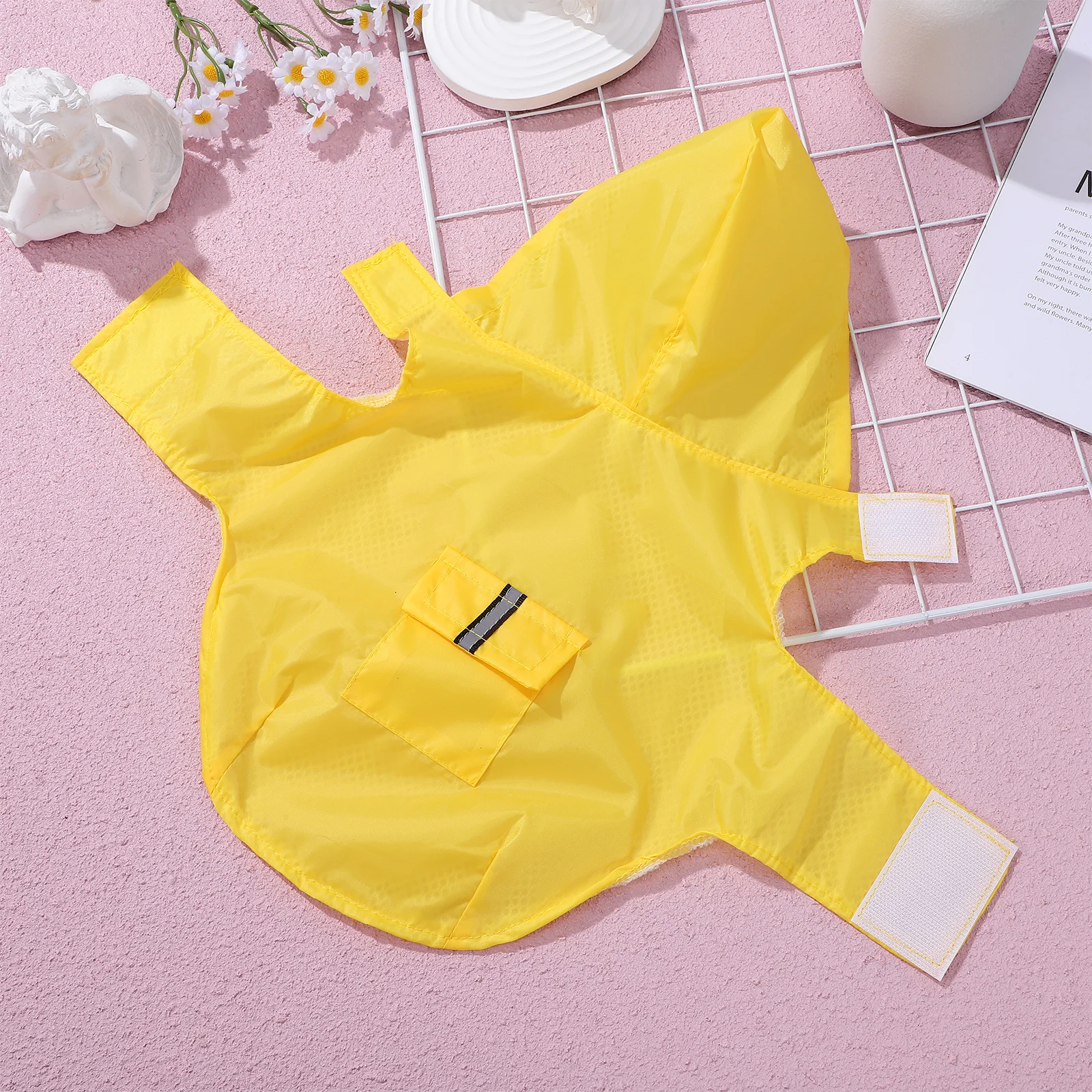 Pet Raincoat Dog Rain Jacket Hooded Waterproof Lightweight Comfortable Durable Small Dog Puppy Raincoats Outdoor
Pet Raincoat Dog Rain Jacket Hooded Waterproof Lightweight Comfortable Durable Small Dog Puppy Raincoats Outdoor