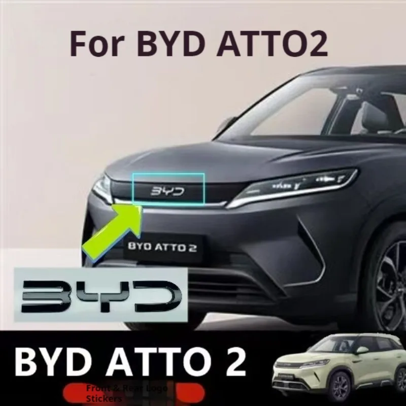 Для BYD Atto 2 (праворульный автомобиль): черный передний бампер, задняя эмблема, специальная персонализированная наклейка для авто
Для BYD Atto 2 (праворульный автомобиль): черный передний бампер, задняя эмблема, специальная персонализированная наклейка для авто