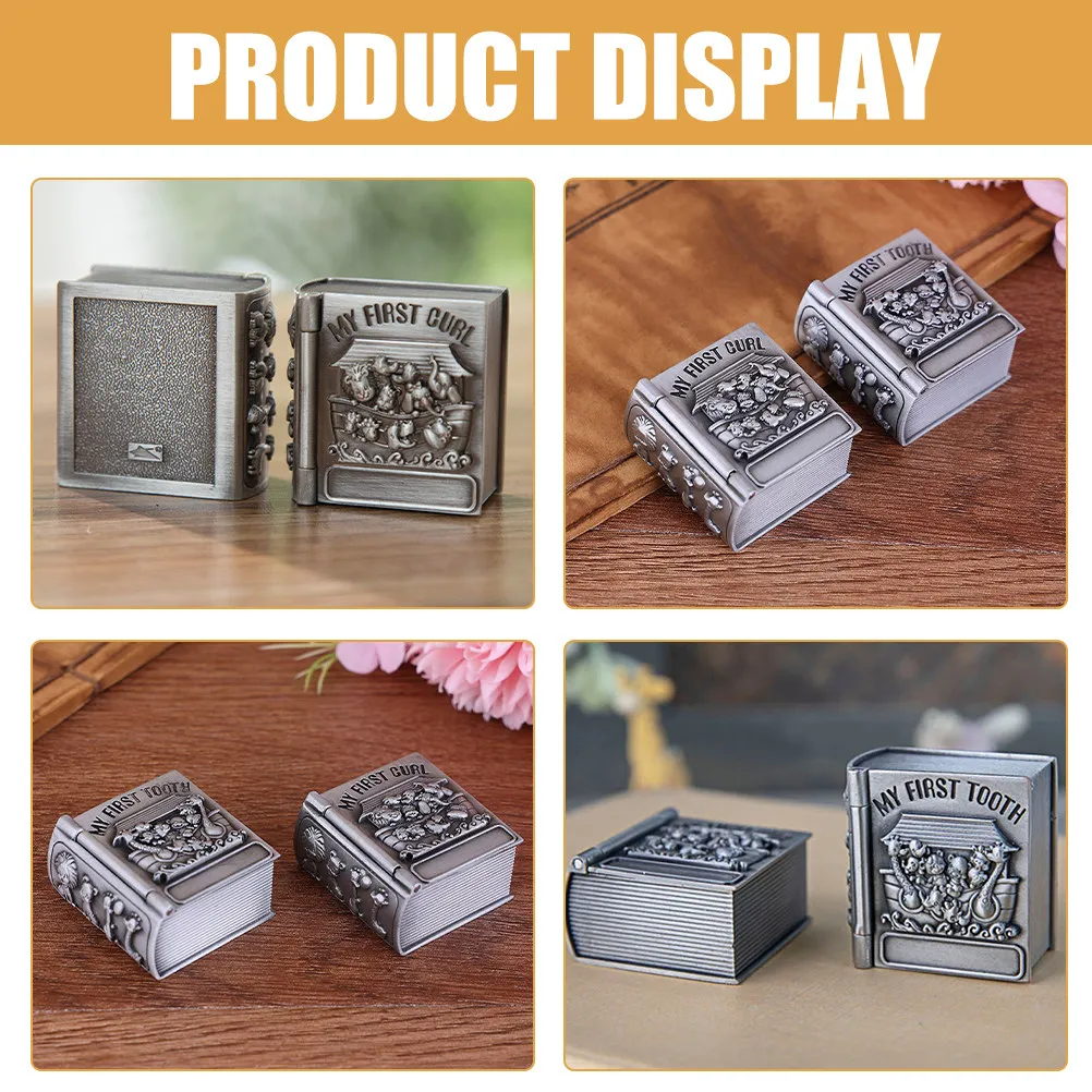 2 Pcs Tooth Holders First Collection Container Treasure Chest Organizer for Lost Storage
2 Pcs Tooth Holders First Collection Container Treasure Chest Organizer for Lost Storage