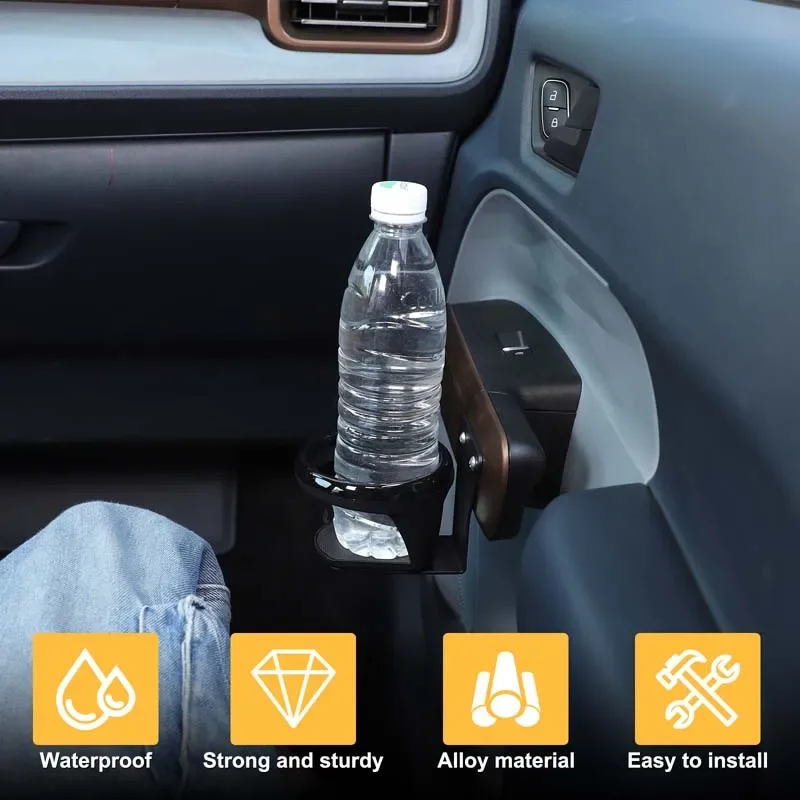 Carbon Steel Car Co-pilot Inner Door Handle Drink Holder Water Cup Expanding Mug Holder For Ford Maverick 2022-2026 Accessories
Carbon Steel Car Co-pilot Inner Door Handle Drink Holder Water Cup Expanding Mug Holder For Ford Maverick 2022-2026 Accessories