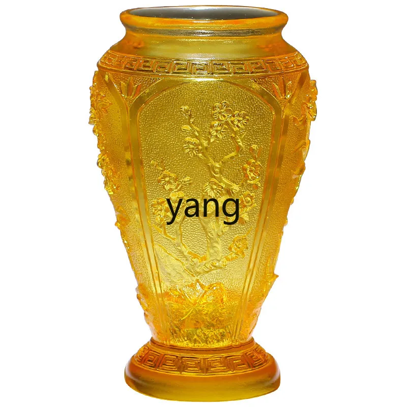 CX glazed four gentlemen vase ornament glass handicrafts living room flower arrangement housewarming gift
CX glazed four gentlemen vase ornament glass handicrafts living room flower arrangement housewarming gift