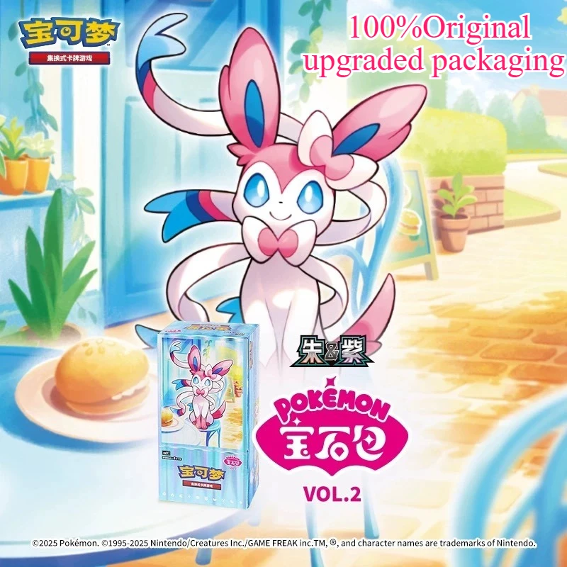 Предпродажа, оригинальная 100% упаковка драгоценных камней, Vol 2, карты Scarlet and Violet Trading PTCG Box Eevee Eeveelution Gem Pack 2, коллекция игрушек в подарок
Предпродажа, оригинальная 100% упаковка драгоценных камней, Vol 2, карты Scarlet and Violet Trading PTCG Box Eevee Eeveelution Gem Pack 2, коллекция игрушек в подарок