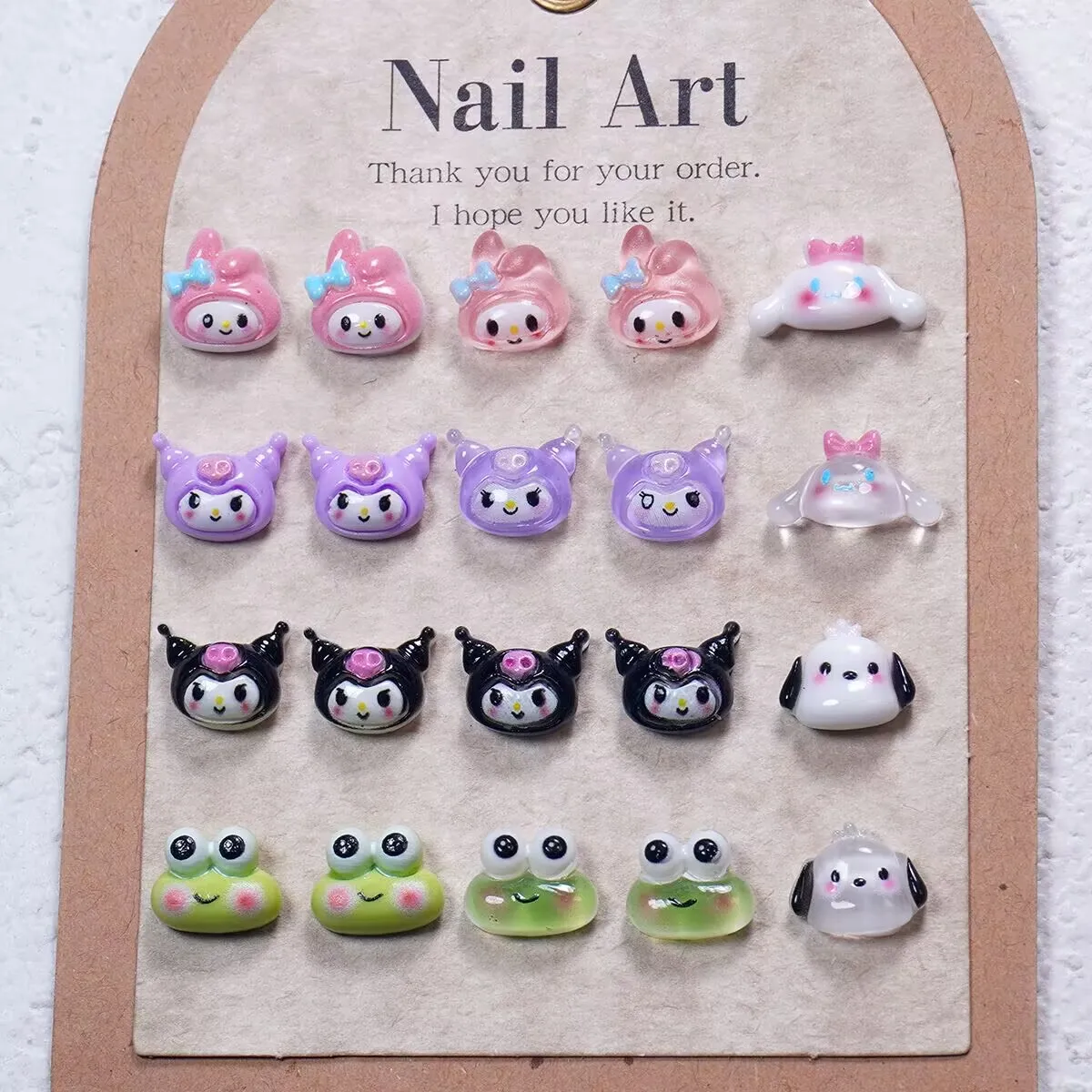 20PCS My Melody Kuromi Pochacco Nail Art Charms 3D Nail Rhinestone Gems for Manicure Nails Art Deco
20PCS My Melody Kuromi Pochacco Nail Art Charms 3D Nail Rhinestone Gems for Manicure Nails Art Deco