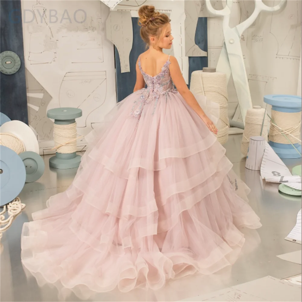 Flower Girl Dresses for Weddings Quinceanera Cute Princess Kids Appliques Evening Party Pageant First Communion Train Ball Gowns
Flower Girl Dresses for Weddings Quinceanera Cute Princess Kids Appliques Evening Party Pageant First Communion Train Ball Gowns