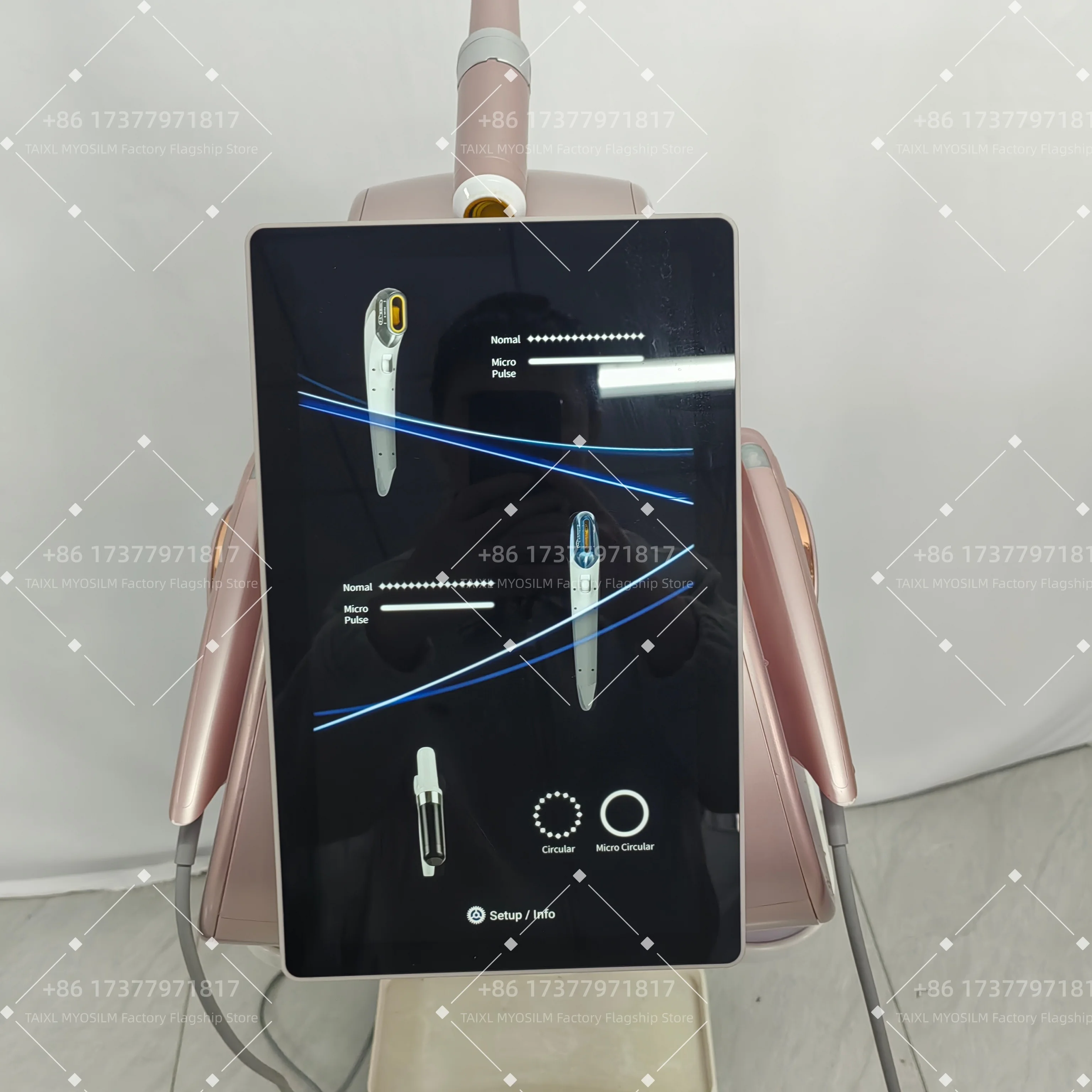 Professional Portable 12D HIFU Double-sided Lifting And Firming Anti-aging Firming Machine
Professional Portable 12D HIFU Double-sided Lifting And Firming Anti-aging Firming Machine
