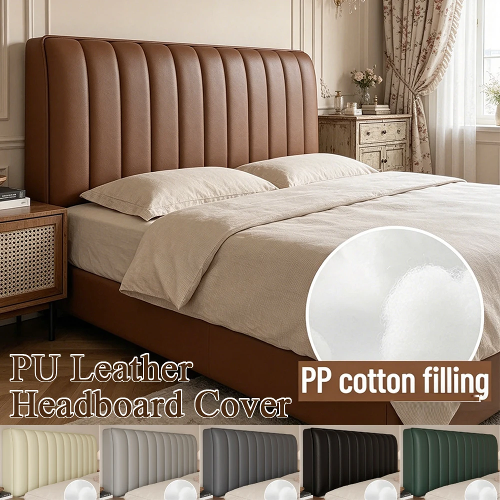 2026 Headboard Cover Luxury PU Leather Headboard Protector Triple Protection All-inclusive Cover for Bedroom Hotel Upgrade Home
2026 Headboard Cover Luxury PU Leather Headboard Protector Triple Protection All-inclusive Cover for Bedroom Hotel Upgrade Home