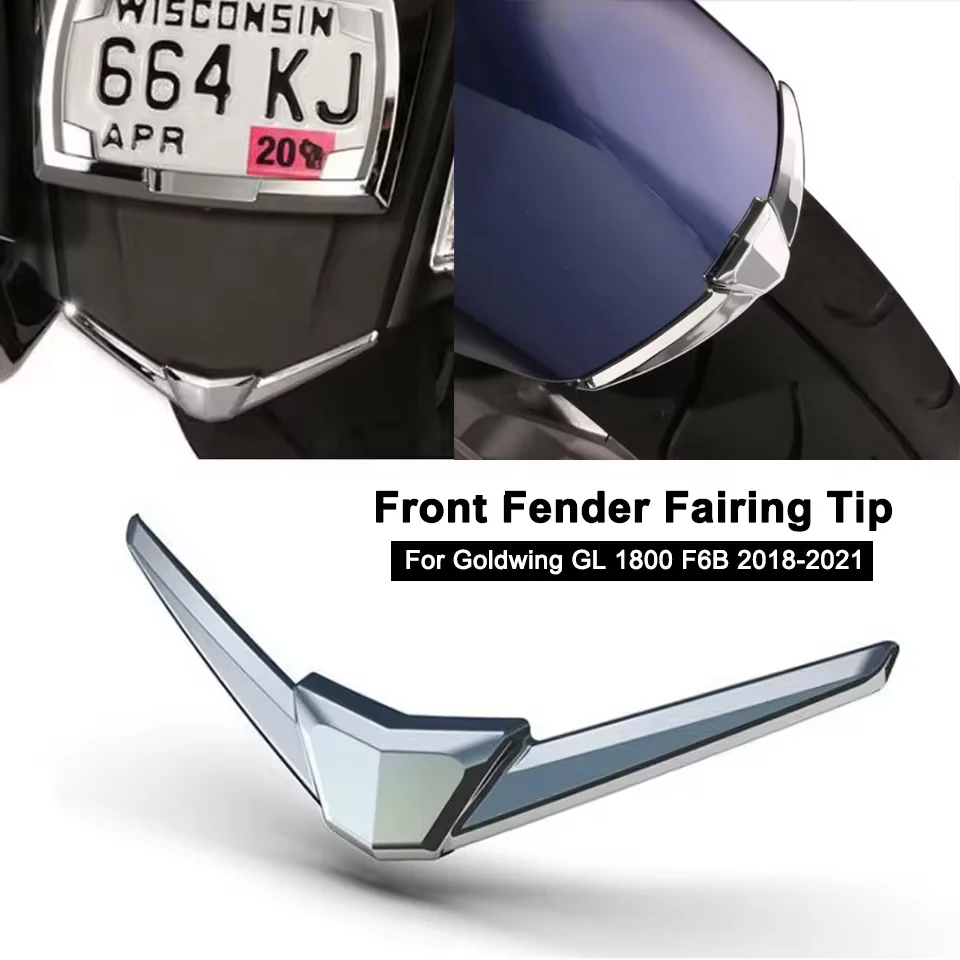 New Front Fender Fairing Tip For Honda Goldwing GL 1800 F6B Motorcycle Accessories 2018-2021 Fender Decorative Frame Strip
New Front Fender Fairing Tip For Honda Goldwing GL 1800 F6B Motorcycle Accessories 2018-2021 Fender Decorative Frame Strip