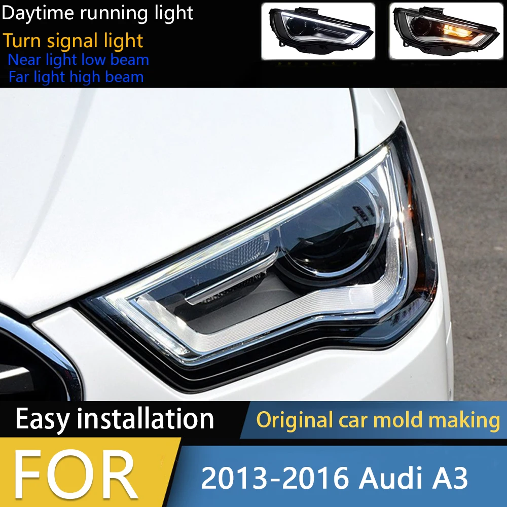 Стайлинг автомобиля фары для Audi A3 2013-2016 A3 8V светодиодные фары проектор объектив DRL фары автоаксессуары
Стайлинг автомобиля фары для Audi A3 2013-2016 A3 8V светодиодные фары проектор объектив DRL фары автоаксессуары