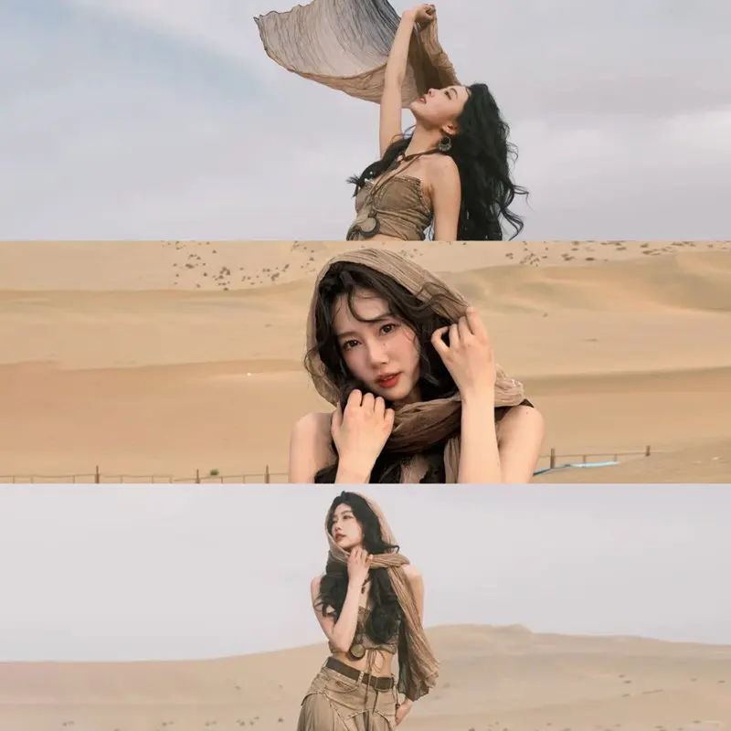 Desert Ethnic Style Scarf Northwest Pleated Versatile Abandoned Soil Concave Shaped Dress AccessoriesDress Spicy Girl Headwear
Desert Ethnic Style Scarf Northwest Pleated Versatile Abandoned Soil Concave Shaped Dress AccessoriesDress Spicy Girl Headwear