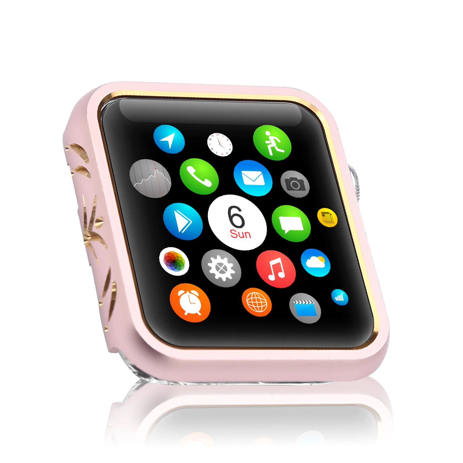 Watch Case Compatible with Apple watch 42mm 38mm case Embroidered lace pattern watch case for iwatch 3 2 1 Edge protection shell
Watch Case Compatible with Apple watch 42mm 38mm case Embroidered lace pattern watch case for iwatch 3 2 1 Edge protection shell