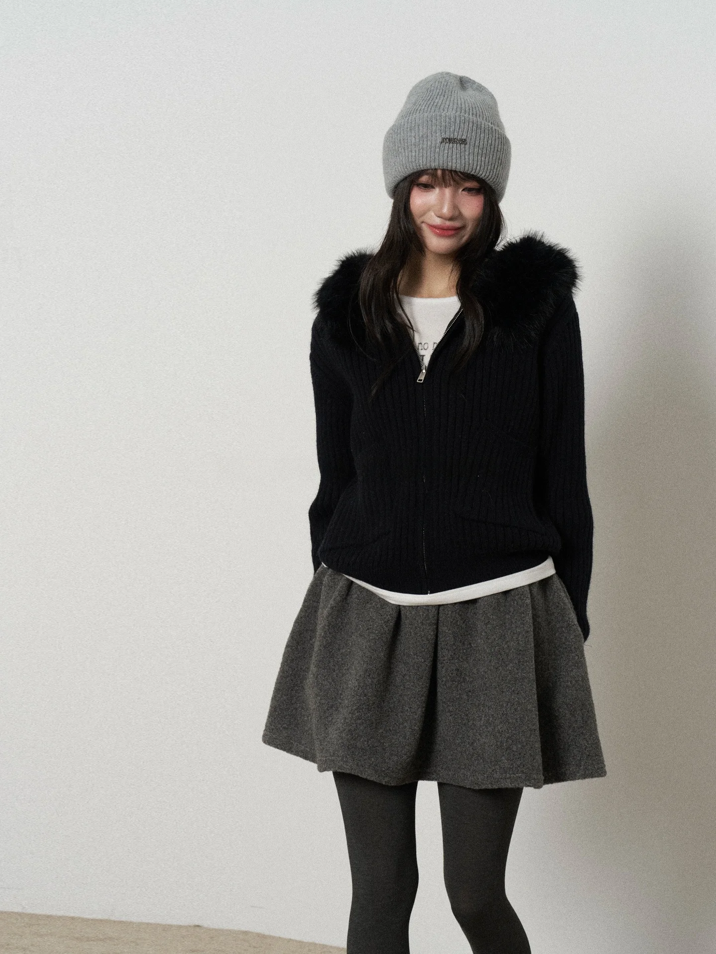 Flower7 Women's Knitted Hat Coat Thiened Warm Winter Outerwear Slim Fit Hooded Cardigan Pure Color Regular Sve Length
Flower7 Women's Knitted Hat Coat Thiened Warm Winter Outerwear Slim Fit Hooded Cardigan Pure Color Regular Sve Length