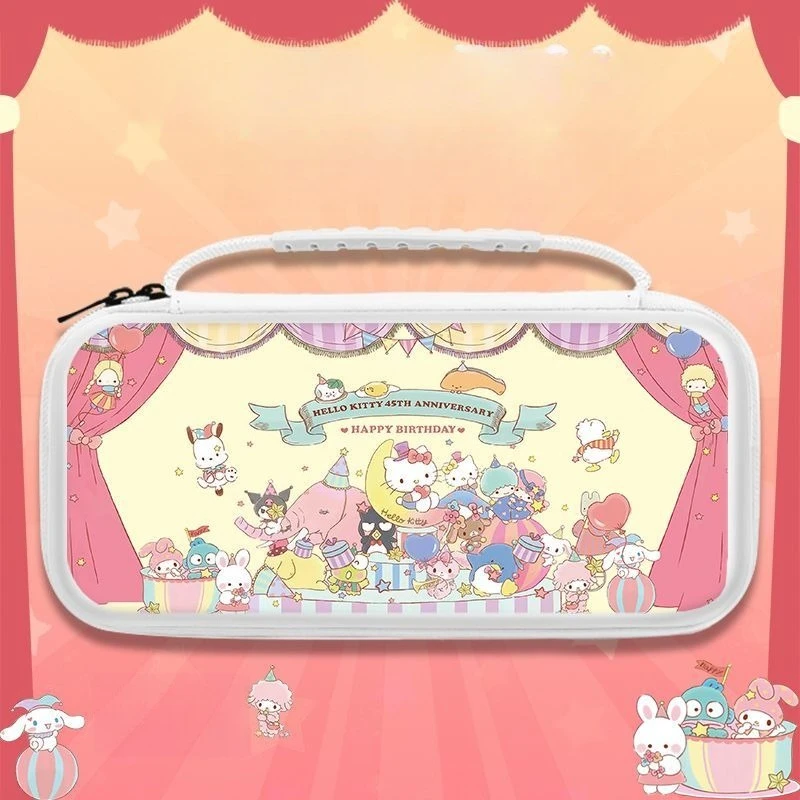 Sanrio Hello Kitty Switch Storage Bag Portable Carry Case for Switch Lite NS Switch 2 Red Blue Game Console Protective Bag Cute
Sanrio Hello Kitty Switch Storage Bag Portable Carry Case for Switch Lite NS Switch 2 Red Blue Game Console Protective Bag Cute
