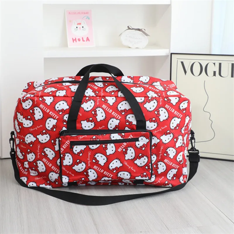 Sanrio hello kitty foldable lbig capacity handbag suitcase luggage bag shoulder messenger bag backpack kuromi travel storage bag
Sanrio hello kitty foldable lbig capacity handbag suitcase luggage bag shoulder messenger bag backpack kuromi travel storage bag