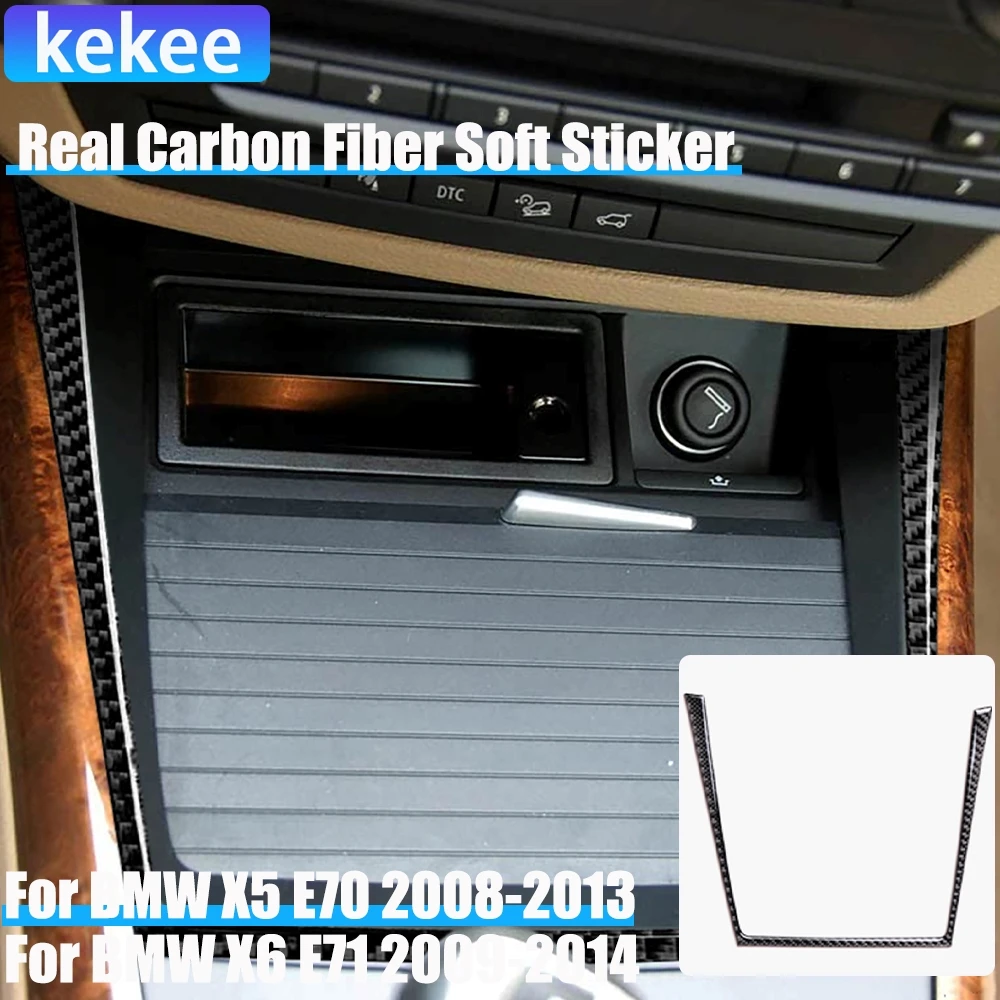 Real Carbon Fiber Car Accessories Dashboard Air Vent Decorative Cover Soft Sticker For BMW X5 E70 2008-2013 X6 E71 2009-2014
Real Carbon Fiber Car Accessories Dashboard Air Vent Decorative Cover Soft Sticker For BMW X5 E70 2008-2013 X6 E71 2009-2014