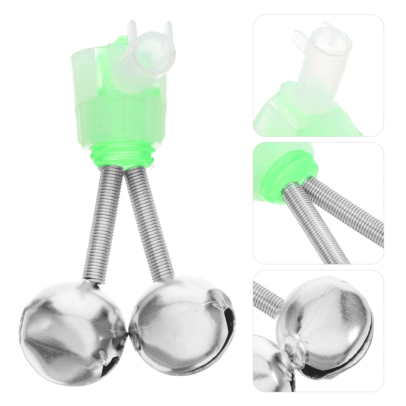 10 Pcs Fishing Rod Alarm Bells Clip Style Dual Bells Rod Clamp Tip Clip Twin Alert Bells fishing bell
10 Pcs Fishing Rod Alarm Bells Clip Style Dual Bells Rod Clamp Tip Clip Twin Alert Bells fishing bell