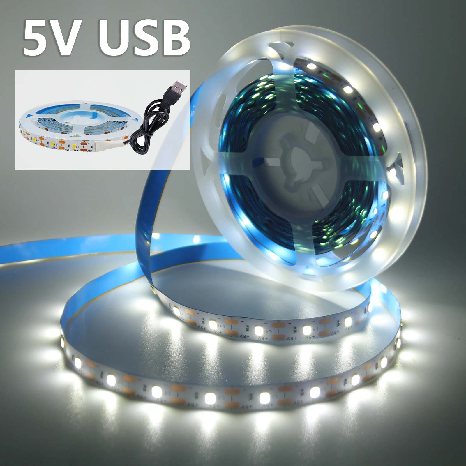5V USB LED Strips 2835 60LEDs/m Warm White/White LED Strips Lights for Room TV Background Lighting 0.5M 1M 2M 3M 4M 5M LED Light
5V USB LED Strips 2835 60LEDs/m Warm White/White LED Strips Lights for Room TV Background Lighting 0.5M 1M 2M 3M 4M 5M LED Light
