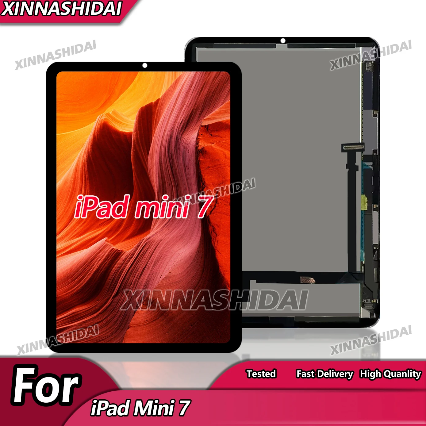 Высококачественный ЖК-дисплей для iPad Mini 7, планшетный ЖК-дисплей, сменный сенсорный экран, дигитайзер, сенсор, стеклянная панель, запасные части
Высококачественный ЖК-дисплей для iPad Mini 7, планшетный ЖК-дисплей, сменный сенсорный экран, дигитайзер, сенсор, стеклянная панель, запасные части