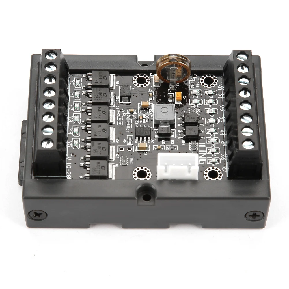 Relay Module PLC Industrial Control Board FX1N-14MT Programmable Relay Delay Module with Shell
Relay Module PLC Industrial Control Board FX1N-14MT Programmable Relay Delay Module with Shell