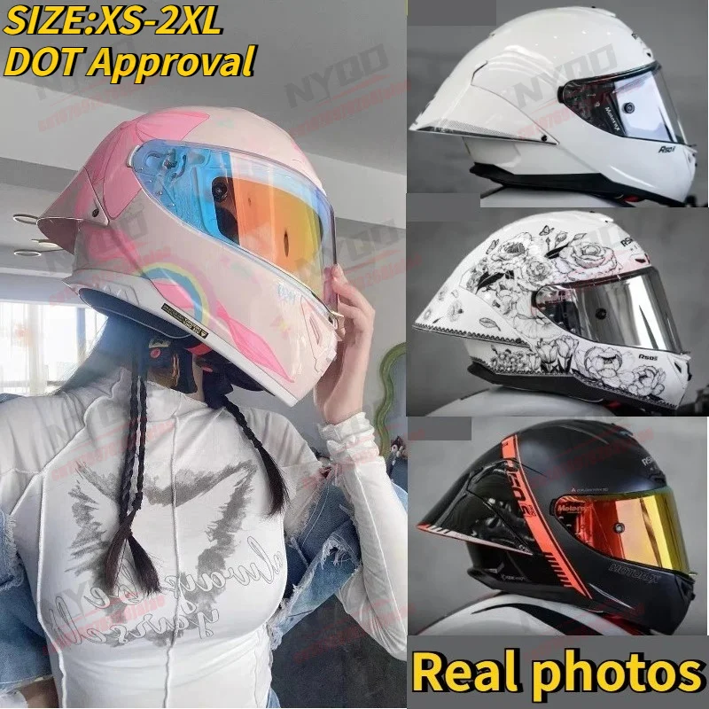 MOTORAX R50S PRO Motorcycle Riding Helmet with Large Tail Wing, Men's and Women's Four Seasons DOT Certified Protective Helmet
MOTORAX R50S PRO Motorcycle Riding Helmet with Large Tail Wing, Men's and Women's Four Seasons DOT Certified Protective Helmet