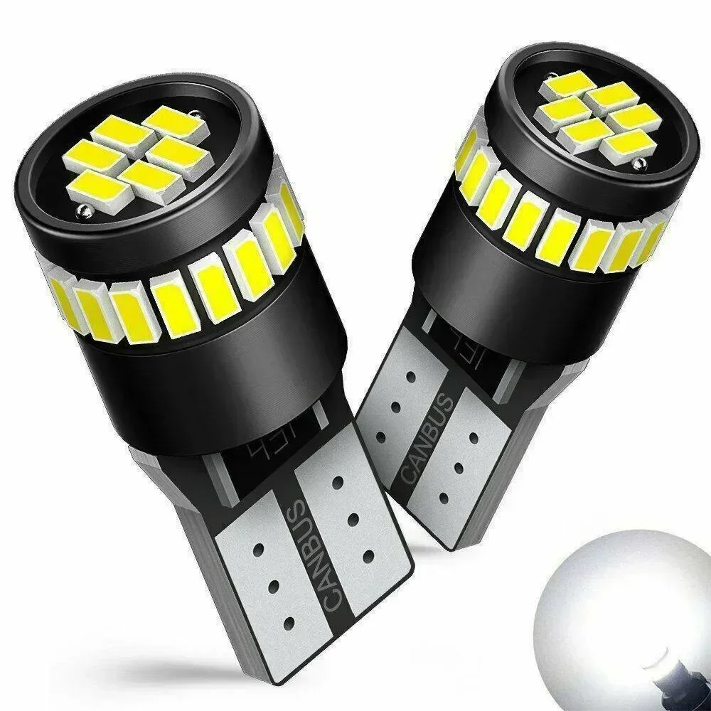 1 Pair W5W 501 194 LED Canbus Light Bulbs Car Interior Reading Parking Lights White No Error 12V Error Free Wedge Light
1 Pair W5W 501 194 LED Canbus Light Bulbs Car Interior Reading Parking Lights White No Error 12V Error Free Wedge Light