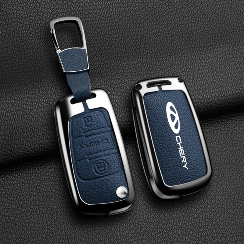 Metal Leather Car Key Case Cover Holder Fob Protector Shell For Chery ARRIZO7 E3 E5 A3 A5 Tiggo 2 3 5 3X Fulwin2 Eastar
Metal Leather Car Key Case Cover Holder Fob Protector Shell For Chery ARRIZO7 E3 E5 A3 A5 Tiggo 2 3 5 3X Fulwin2 Eastar