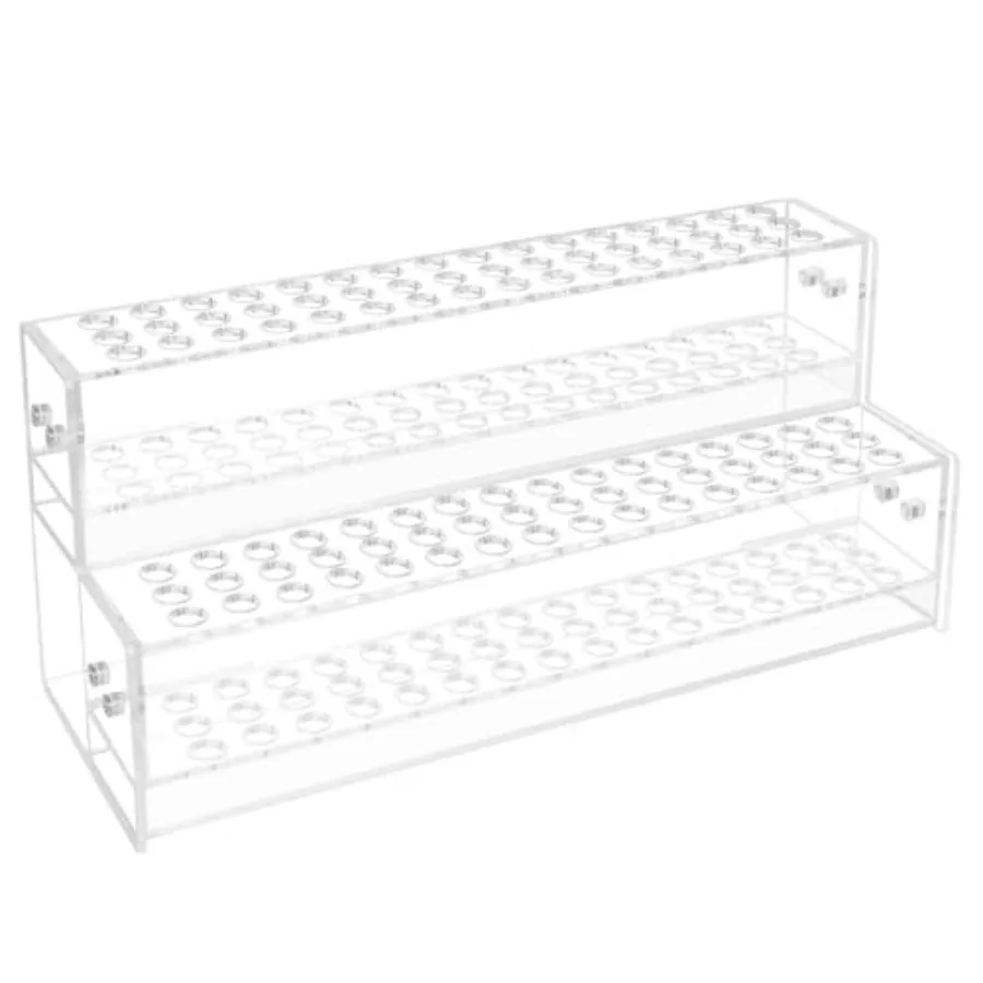 96-Slots Pen Display Stand, 2-Tier Acrylic Pen Holder for Craft Shows, 12mm Beadable Pens Stand Paint Brush Holder Pencil Organ
96-Slots Pen Display Stand, 2-Tier Acrylic Pen Holder for Craft Shows, 12mm Beadable Pens Stand Paint Brush Holder Pencil Organ