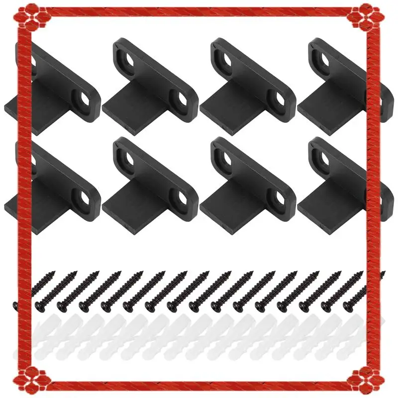 24-Hour Delivery 8 Pieces Sliding Barn Door Floor Guides Closet Door Guides Hardware Plastic Simple Floor Wall Mounted Bottom Tr
24-Hour Delivery 8 Pieces Sliding Barn Door Floor Guides Closet Door Guides Hardware Plastic Simple Floor Wall Mounted Bottom Tr