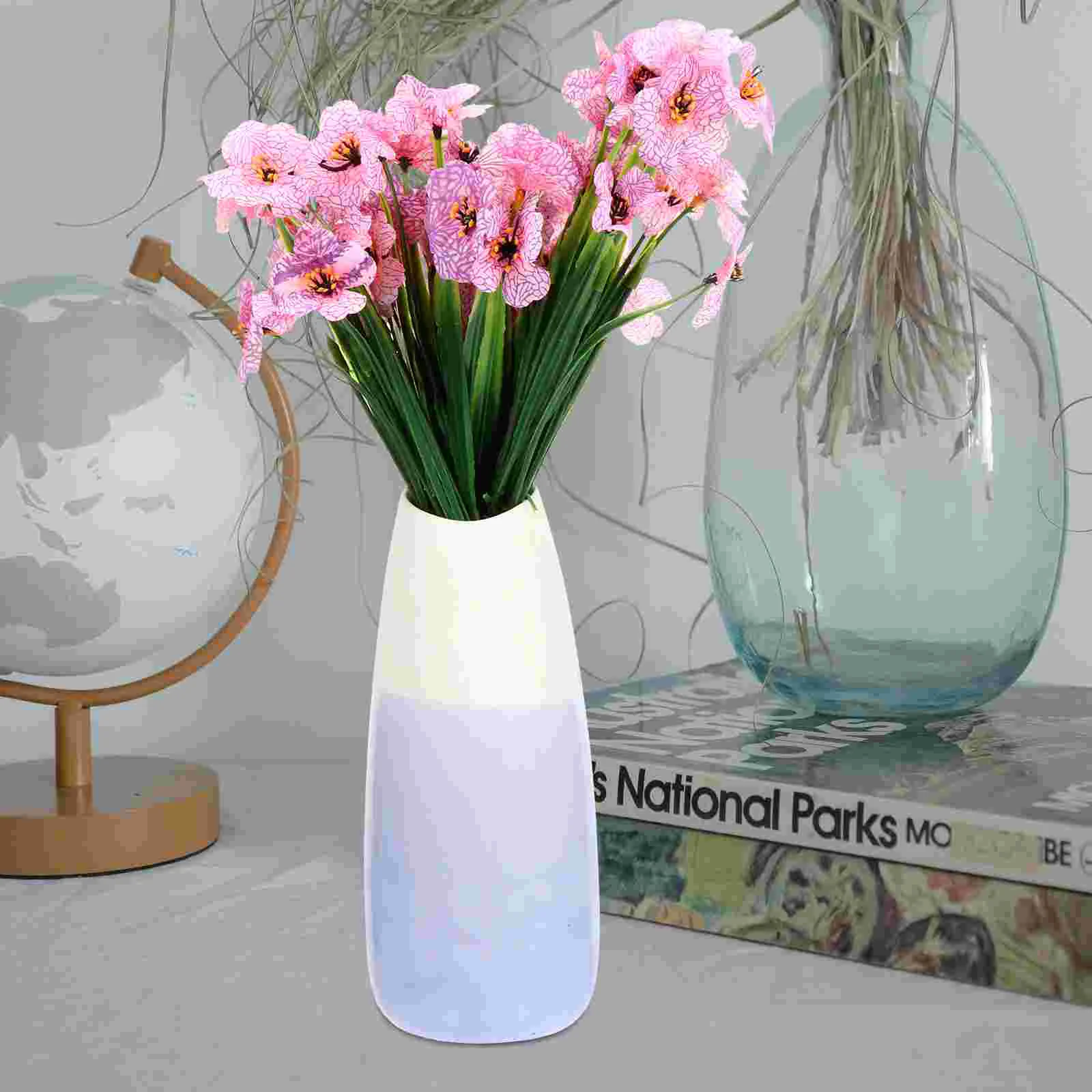 Simulated Violet Ornaments Artificial Decorative Fake Flower Vase Tulip Plastic Floral Photography Prop Wedding Holsters
Simulated Violet Ornaments Artificial Decorative Fake Flower Vase Tulip Plastic Floral Photography Prop Wedding Holsters